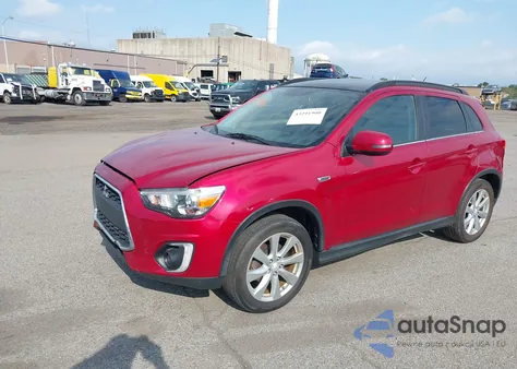 2015 Mitsubishi Outlander Sport Gt from USA, damaged, VIN 4A4AP4AW0FE055174